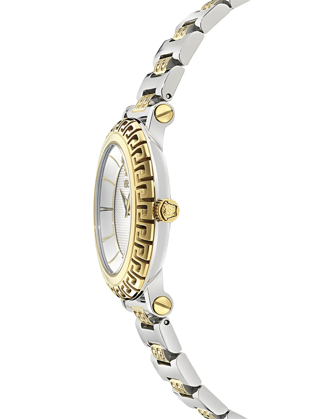 Versace Greca Sphere Nova 35mm Watch In White