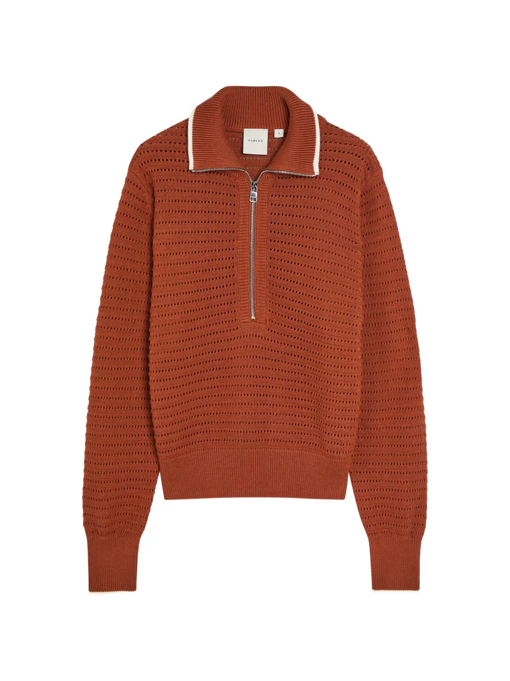 Varley zip collared knitwear - Arancione