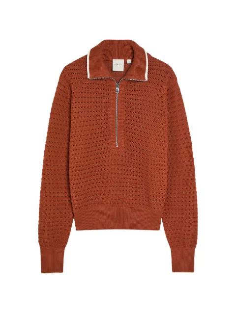 Varley zip collared knitwear