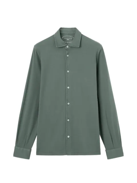 Fedeli long-sleeve knitted shirt