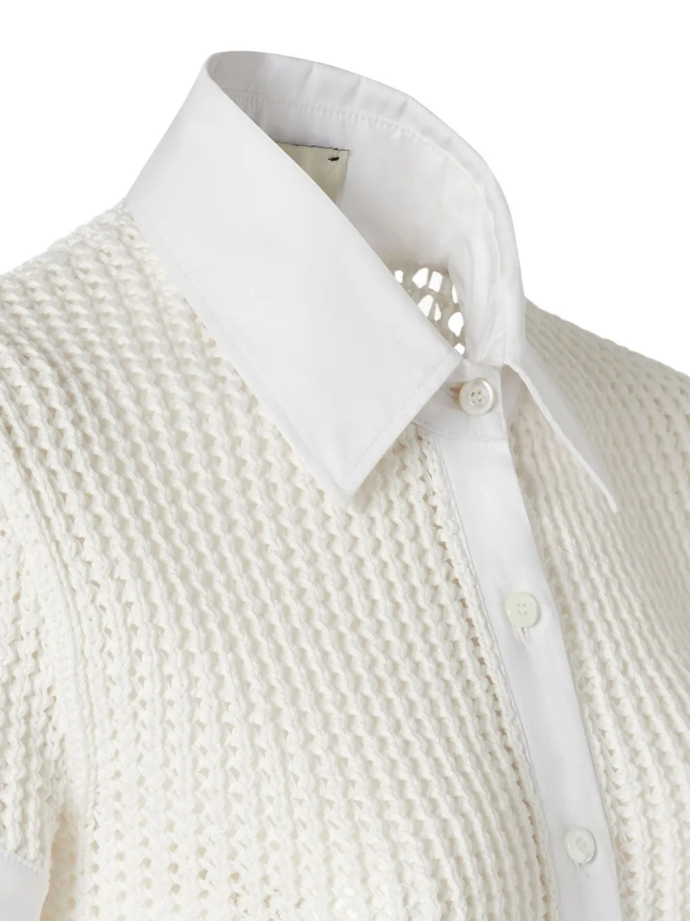 FENDI Blouse met korte mouwen Wit