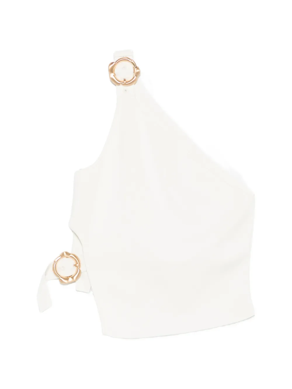 Cult Gaia one-shoulder top - Bianco