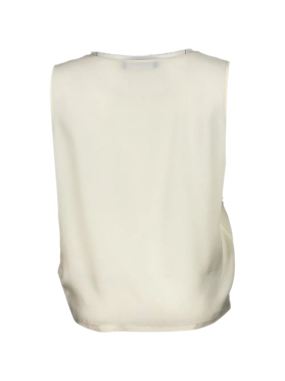 Fabiana Filippi Mouwloze top Beige