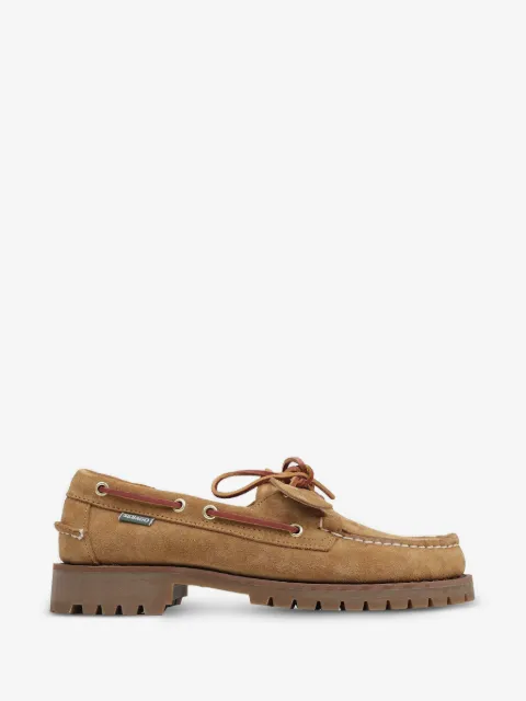 Sebago lace-up lug-sole loafers