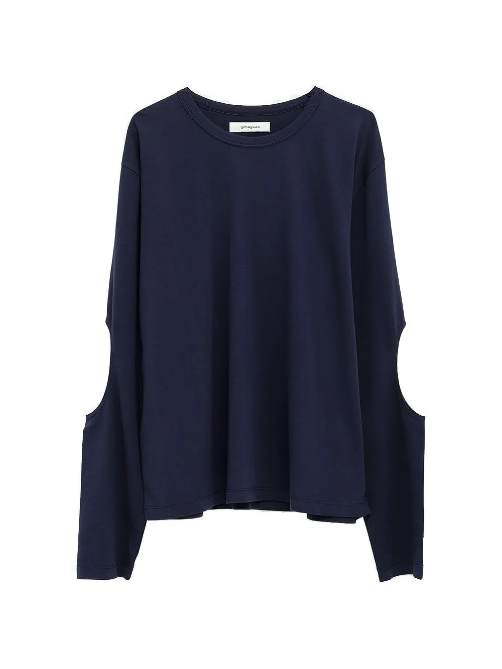 Gimaguas Julian cut-out T-shirt - Blu