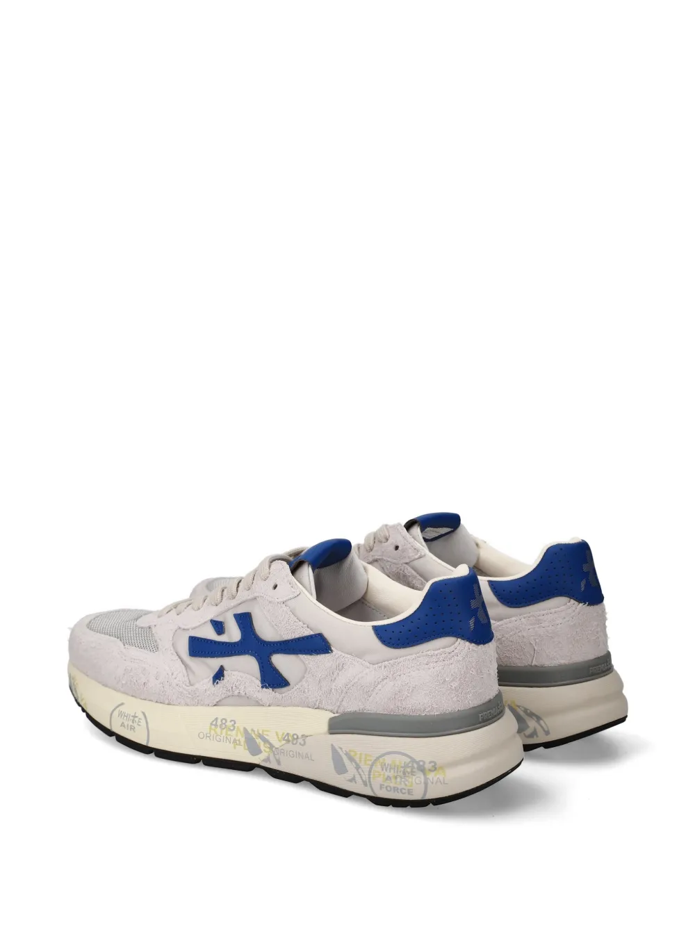 Premiata Mick 0.1 sneakers met suède applicatie Grijs