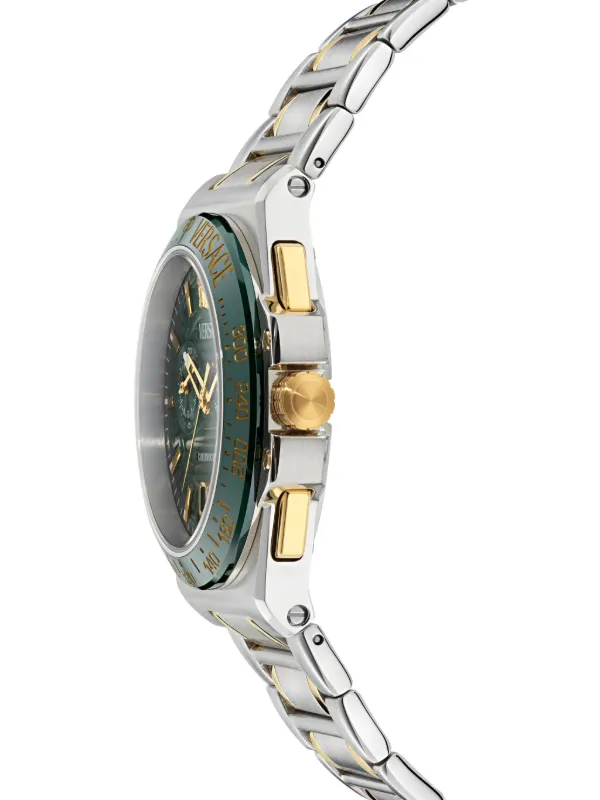 Versace グレカ 43mm 腕時計 | グリーン | FARFETCH JP