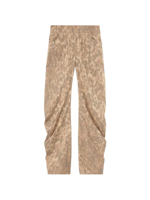 GANNI printed trousers