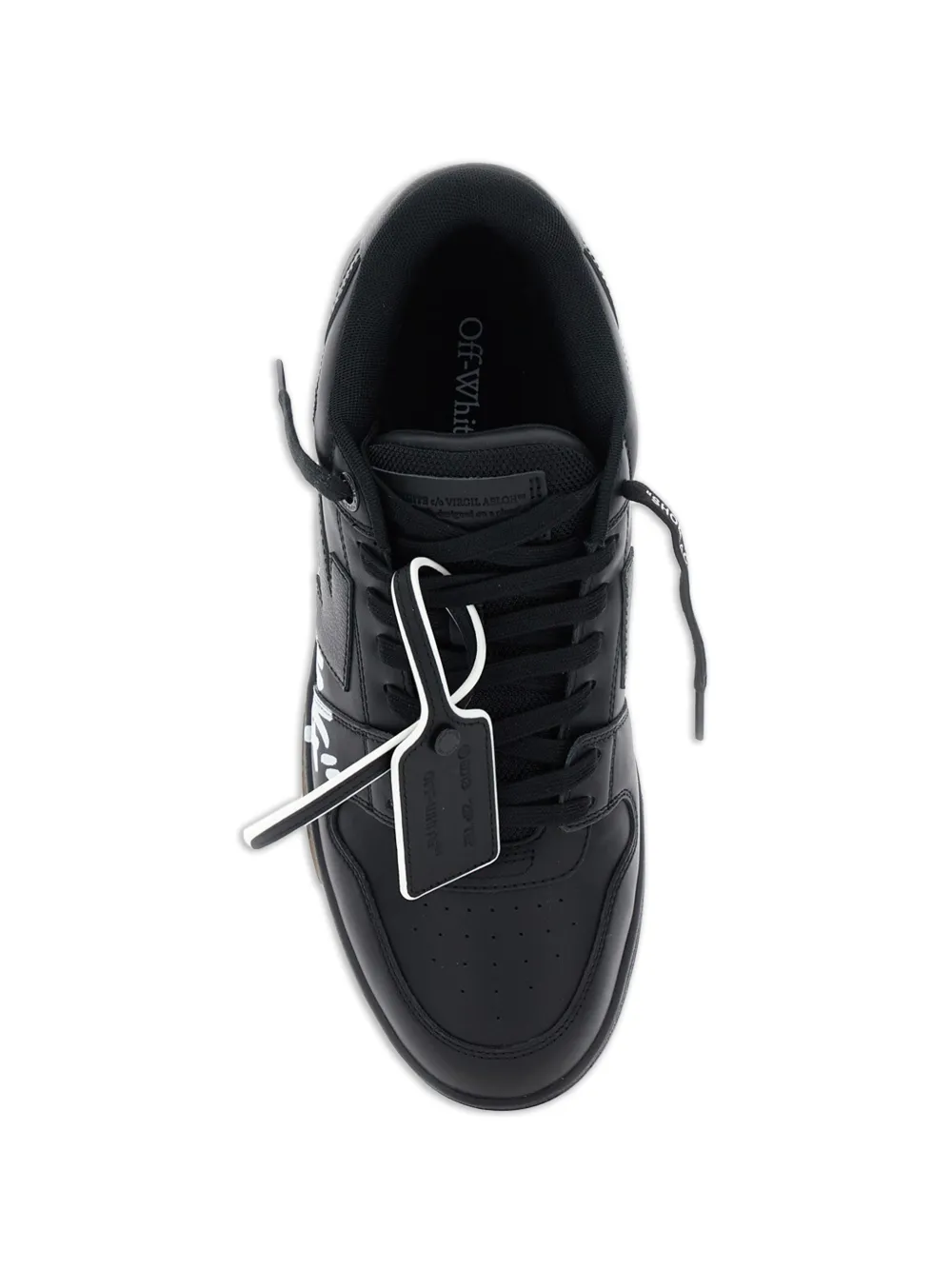Off-White Out Of Office sneakers Zwart