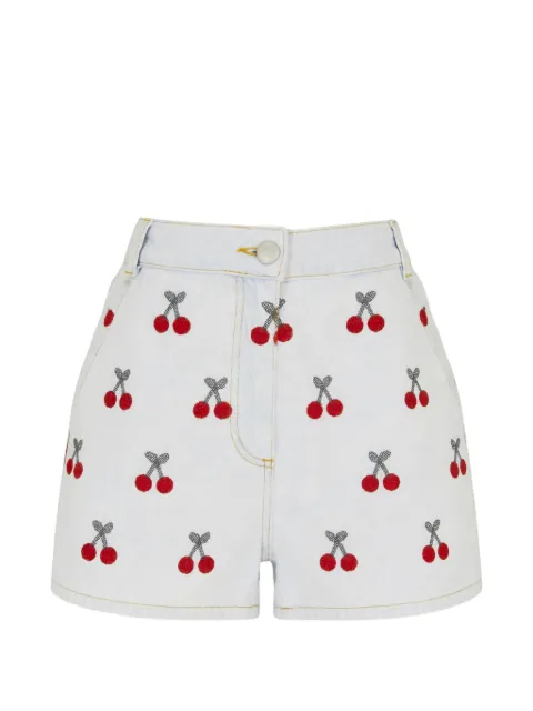 FARM Rio cherry-print shorts