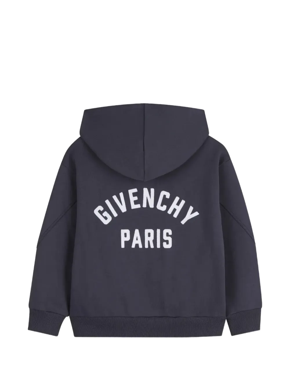 Givenchy Kids Hoodie met rits Blauw
