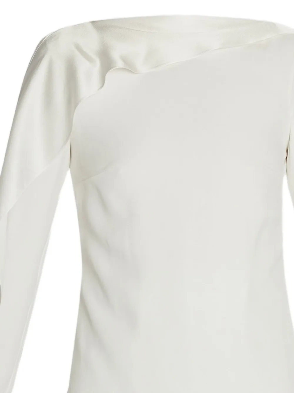 ERDEM Gedrapeerde blouse Wit