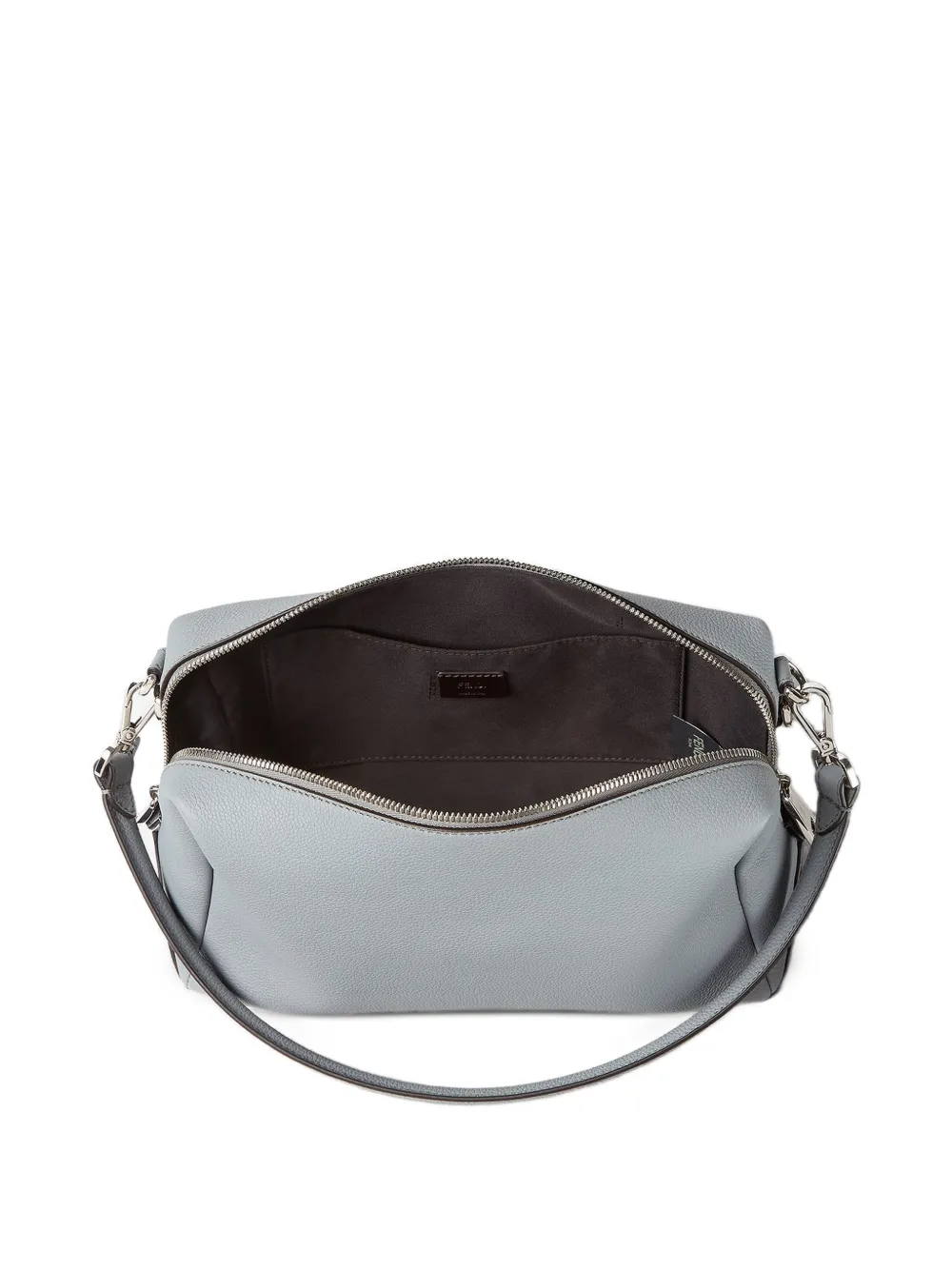 FENDI Medium Lui leren messengertas Grijs