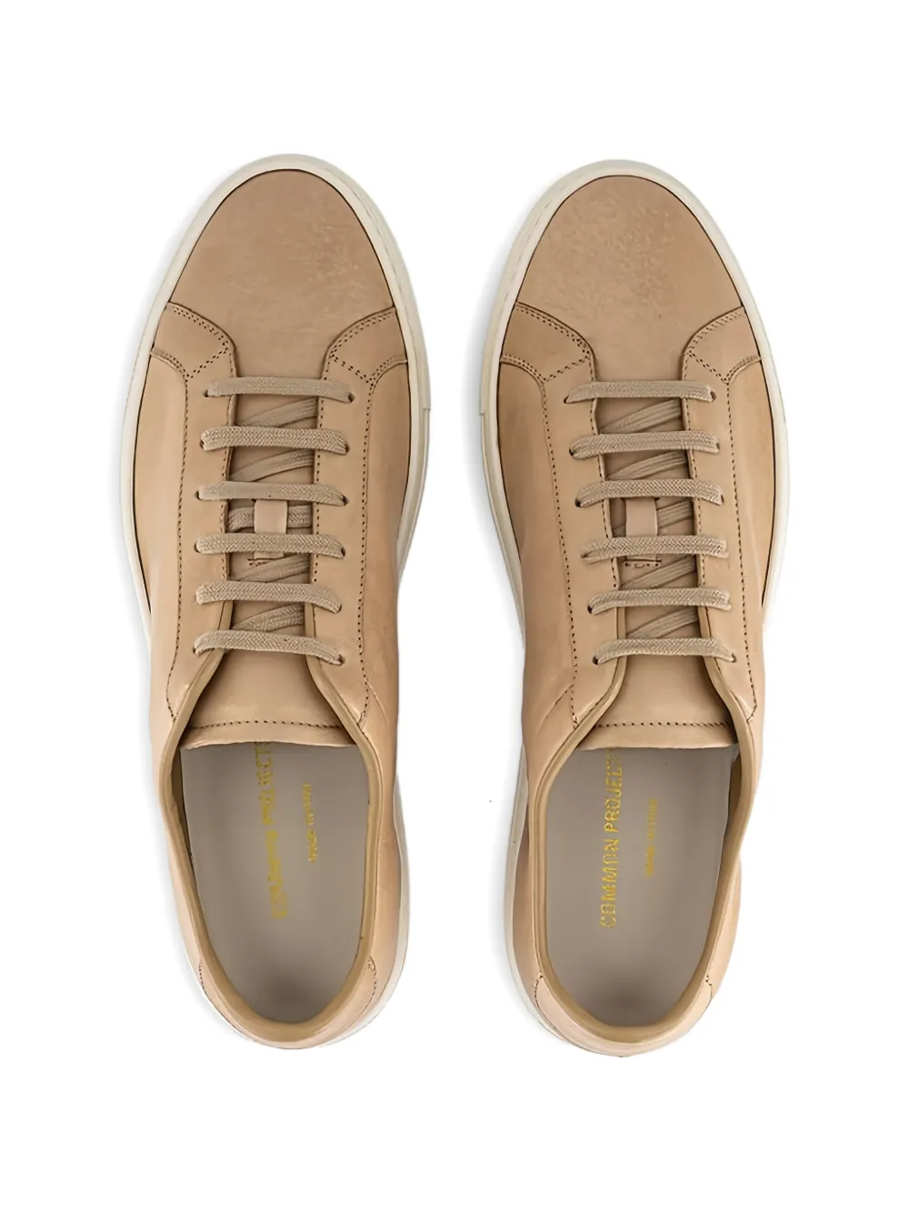Common Projects leather sneakers Beige