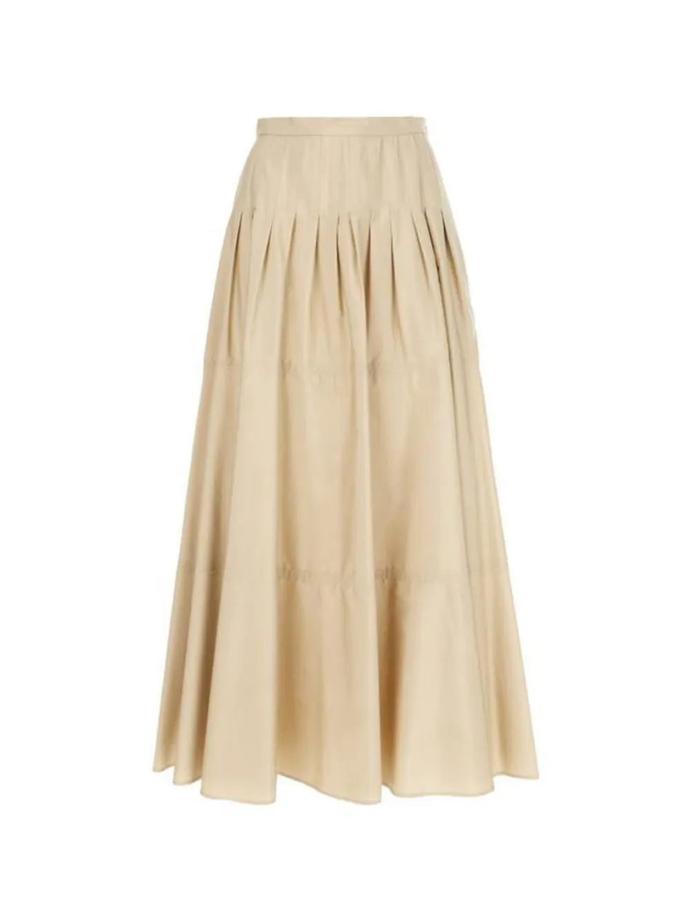 Max Mara Mstopera pleated maxi skirt - Toni neutri