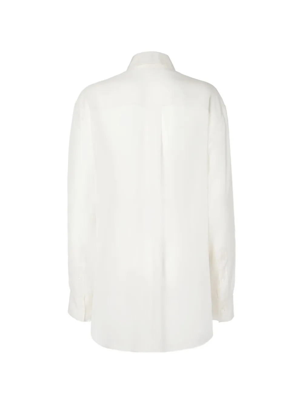 FENDI Overhemd met bloemapplicatie Wit