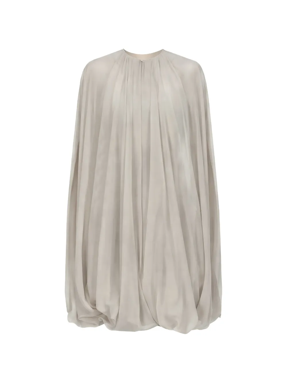 Rick Owens draped mini dress - Grigio