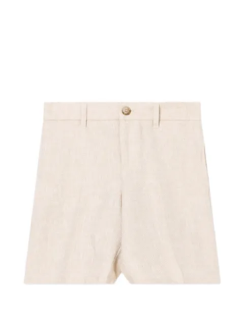 Emporio Armani Kids herringbone-pattern shorts