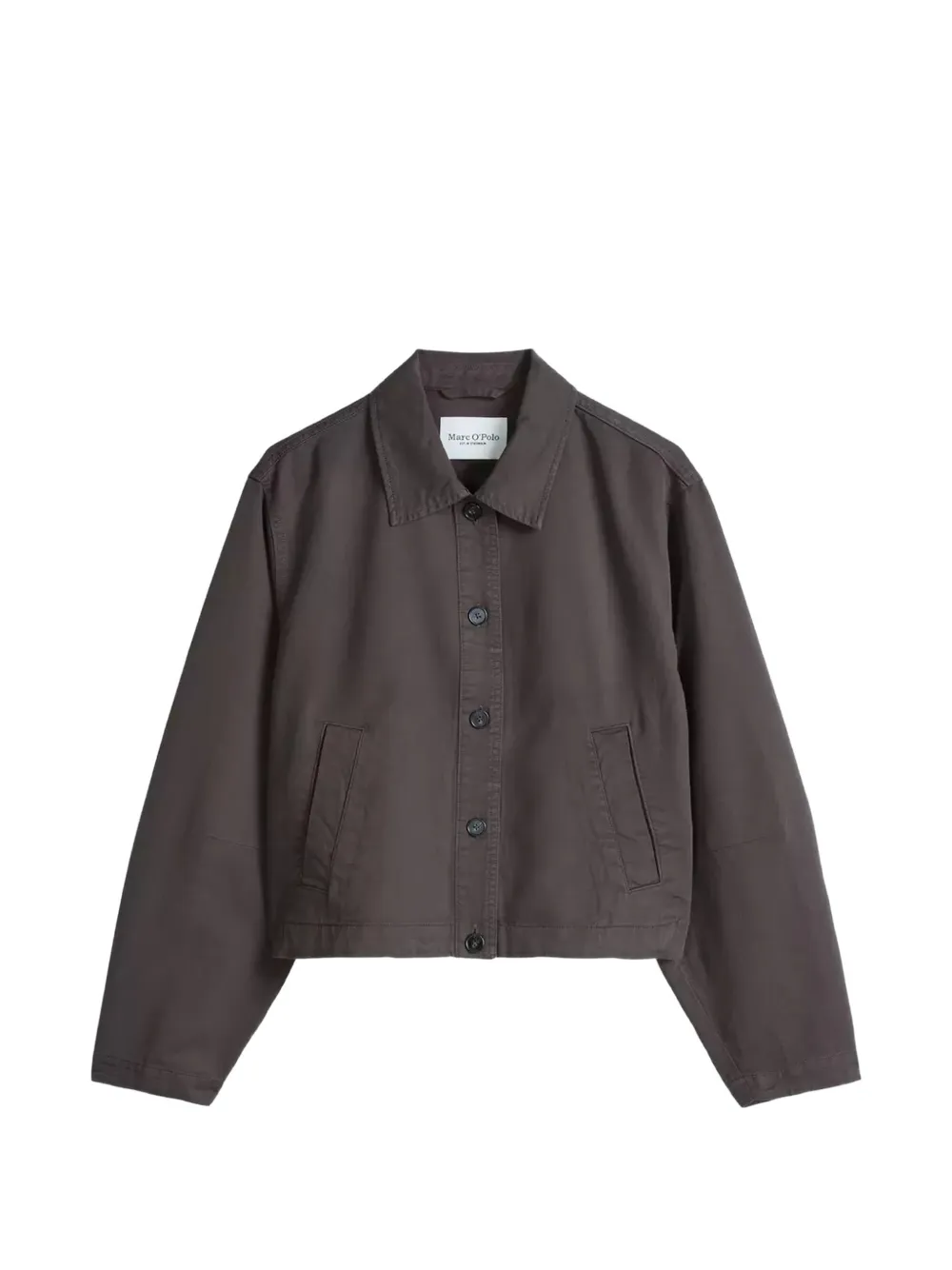 Marc O'Polo Giacca crop con bottoni - Grigio