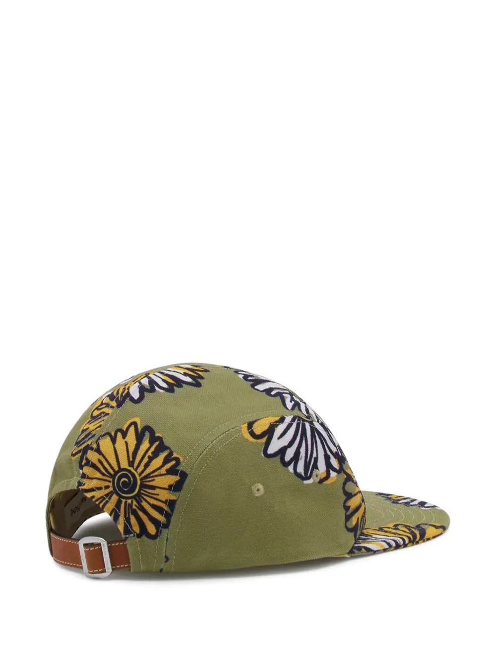 Maison Kitsuné Honkbalpet met bloemenprint Groen