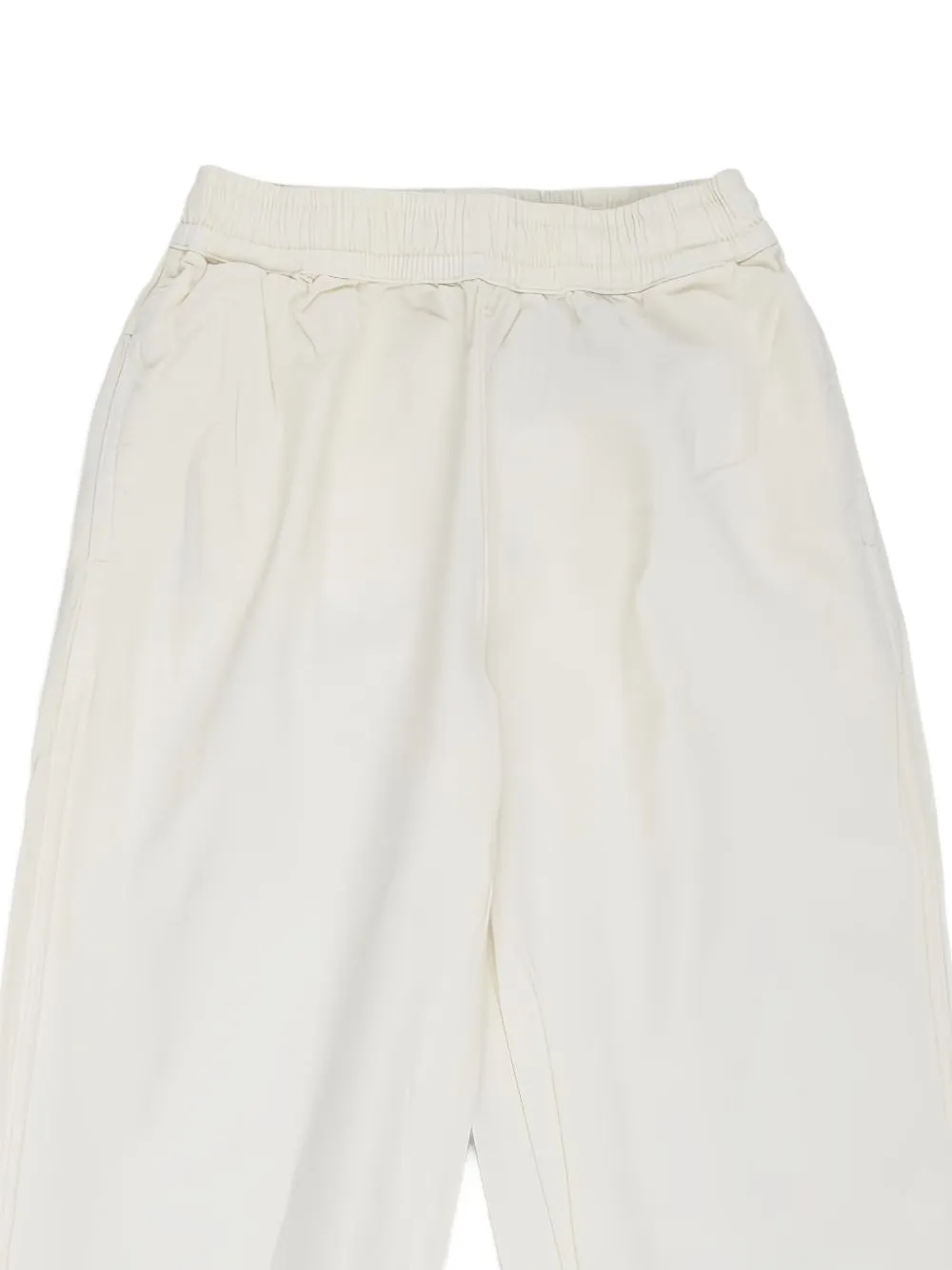 Molo Aster elastic-waist trousers Beige