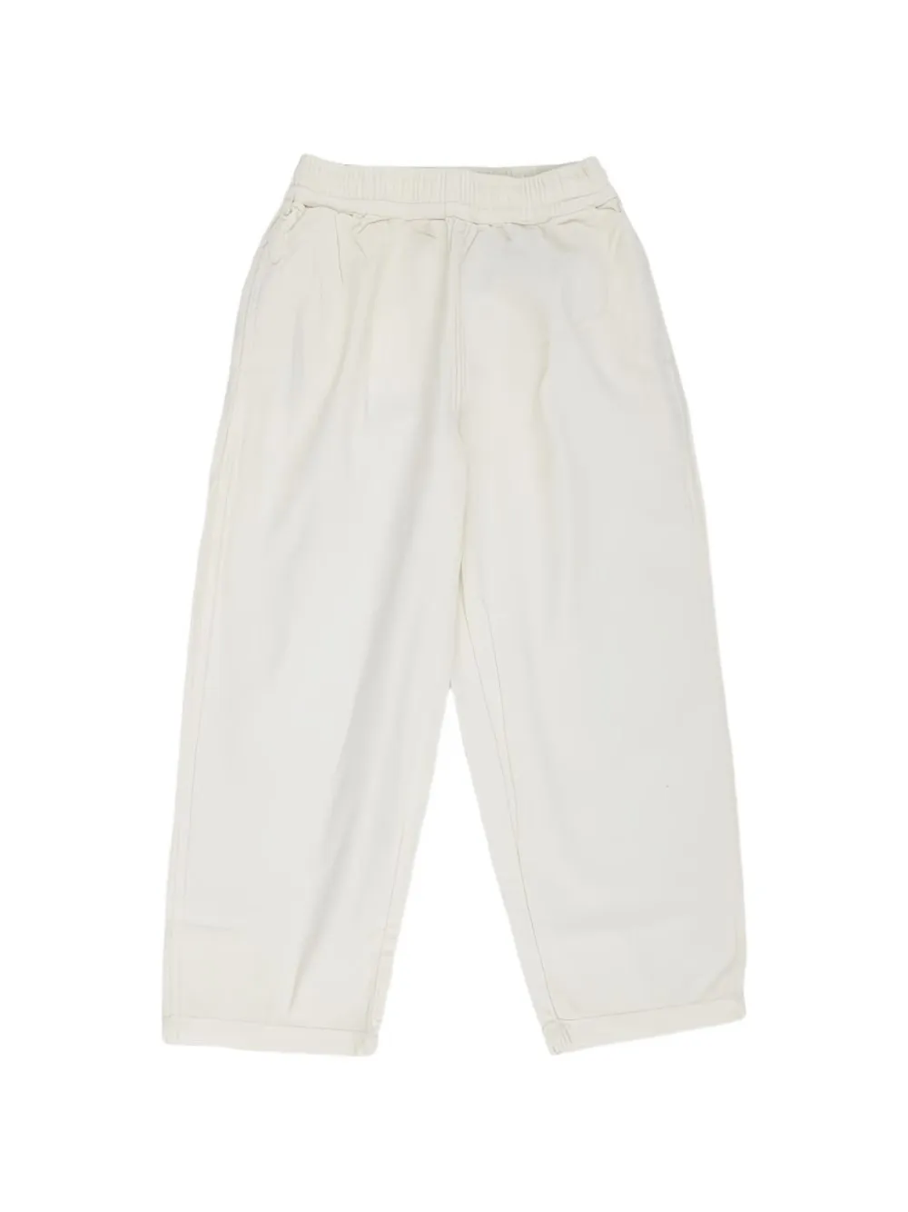 Molo elastic-waist trousers - Toni neutri