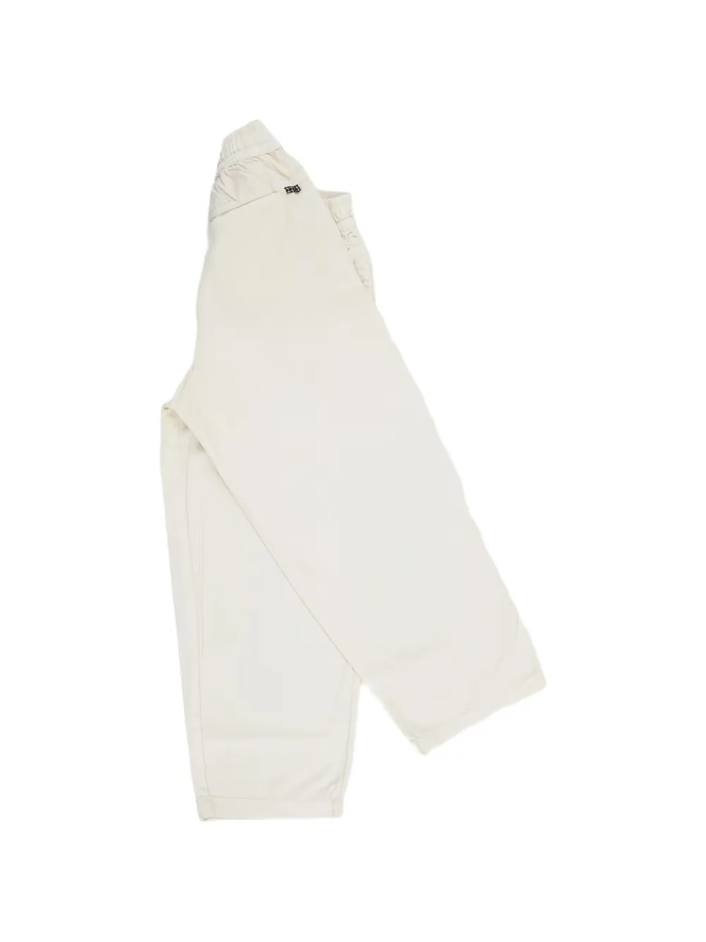 Molo Aster elastic-waist trousers Beige