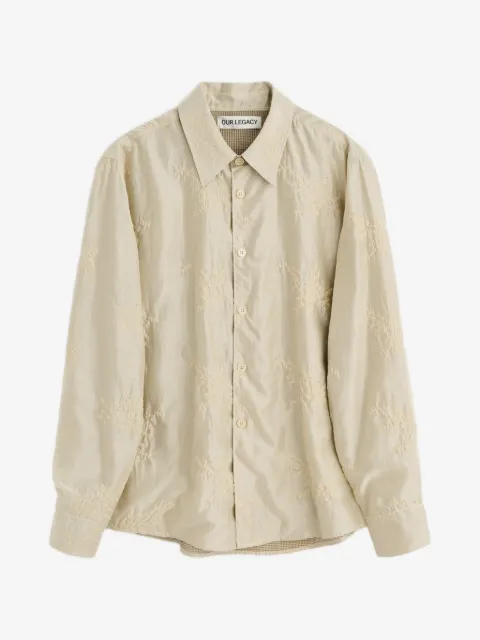OUR LEGACY Beyond embroidered shirt