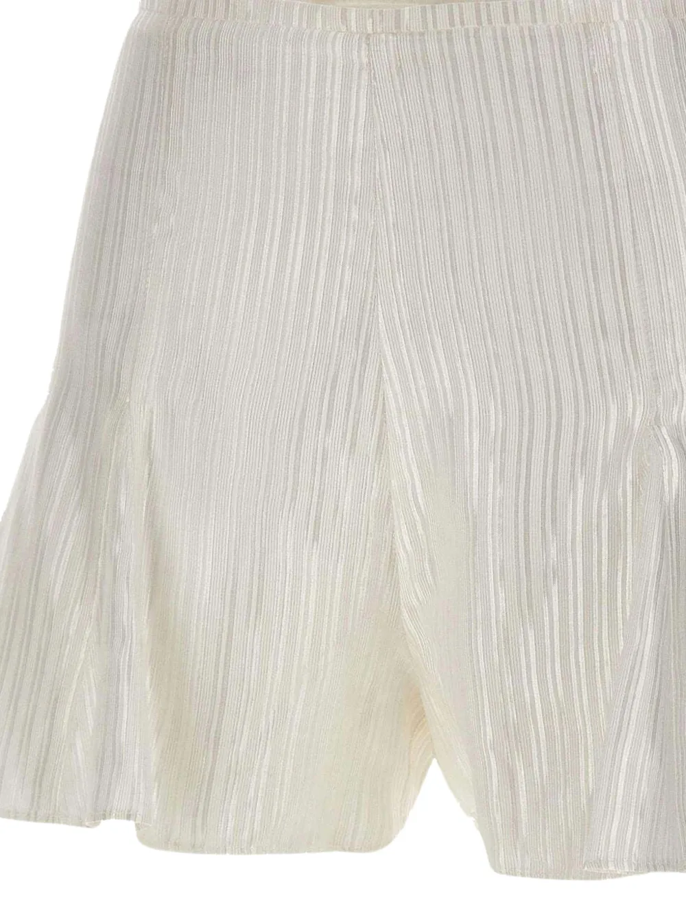 ROTATE BIRGER CHRISTENSEN Shorts met patroon Beige