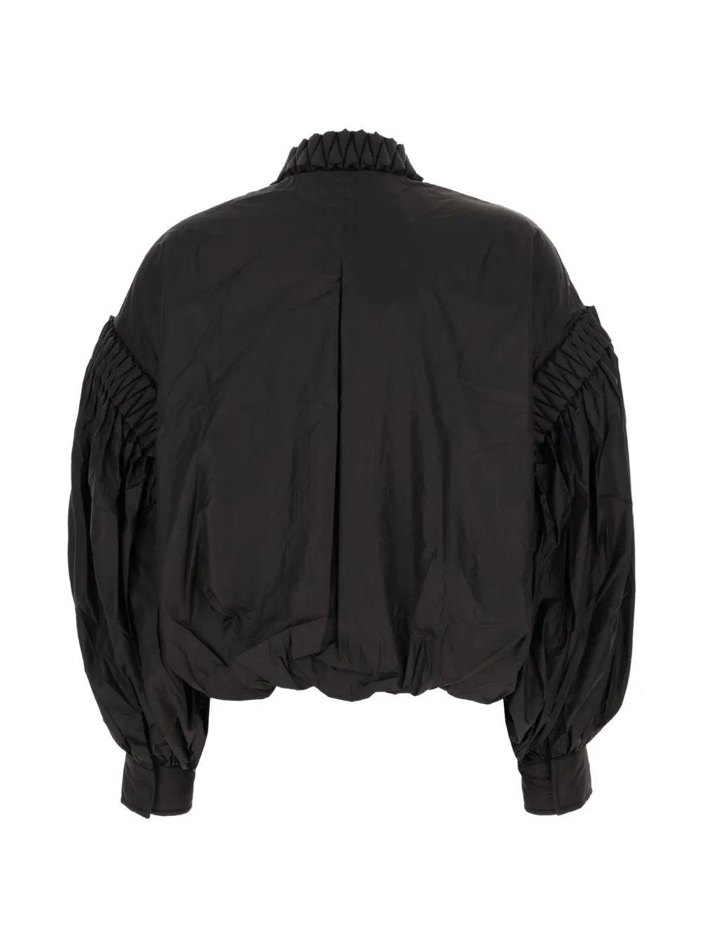 RAXXY ruffled jacket - Nero
