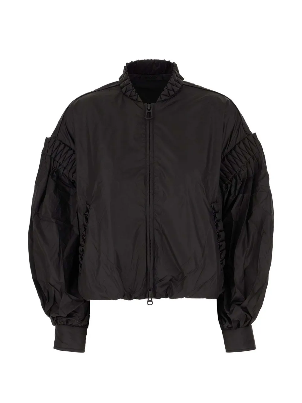 RAXXY ruffled jacket - Nero