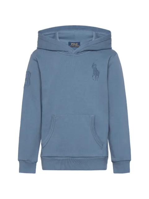 POLO RALPH LAUREN KIDS hoodie con logo bordado