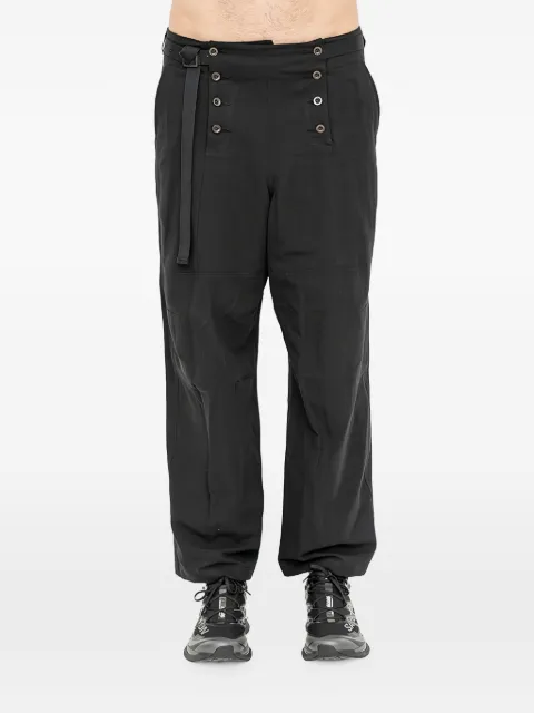 The Viridi-Anne Sailor-style panelled trousers