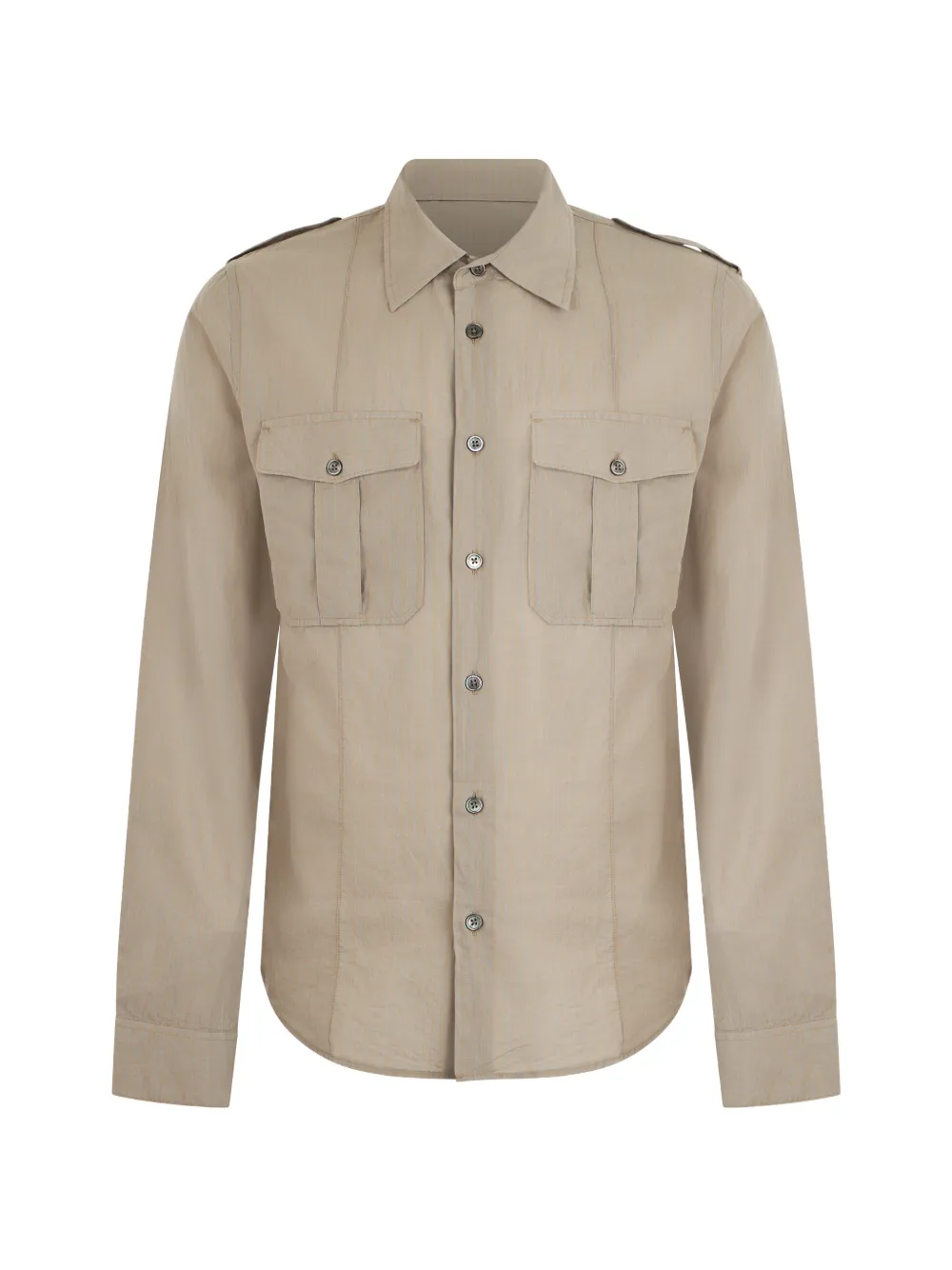 OUR LEGACY checkered shirt - Nude