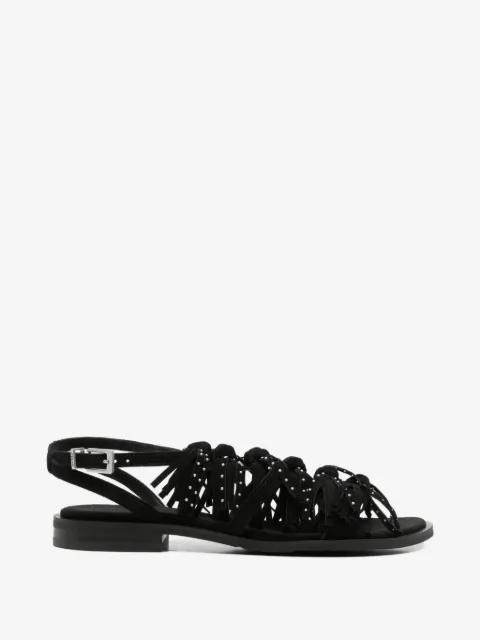 Ash Panic studded fringed sandals