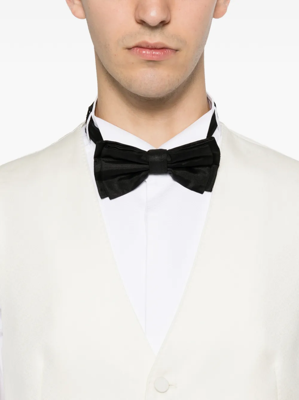Tagliatore Gilet met knopen Beige