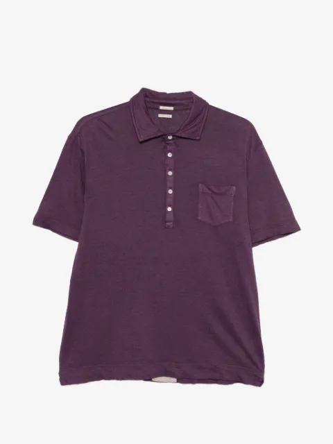 Massimo Alba Poloshirt mit Brusttasche