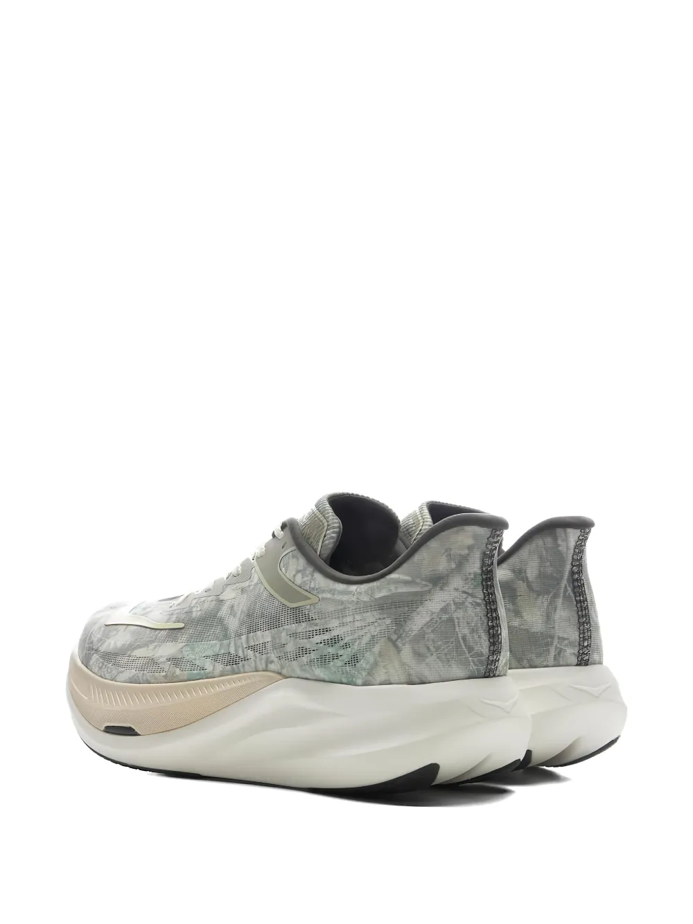 HOKA x John Elliott Rocket X 3 sneakers met spuitpatroon Groen