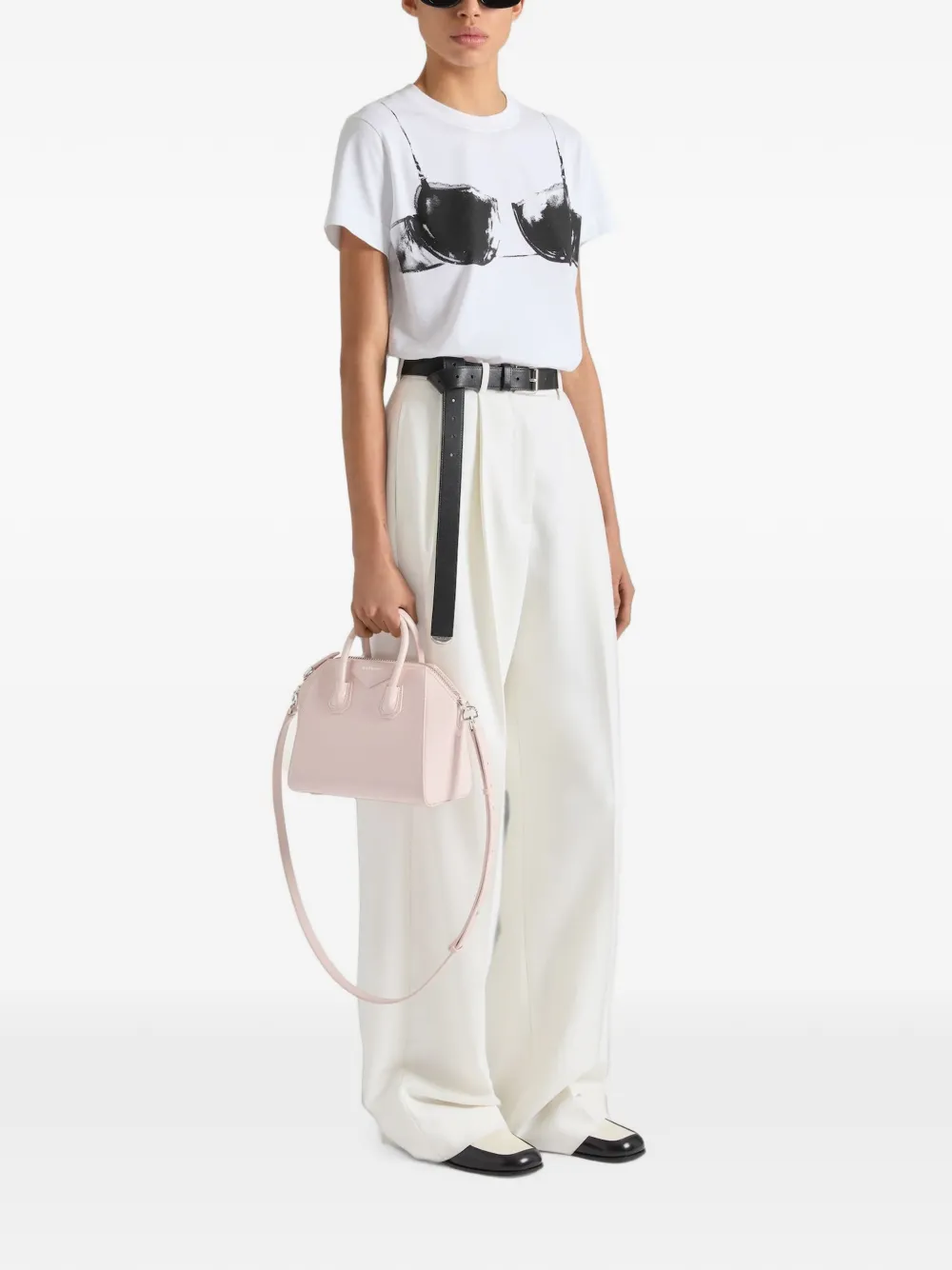 Givenchy Antigona Box leren mini-tas Roze