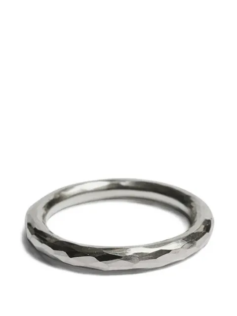WERKSTATT:MÜNCHEN hammered round ring