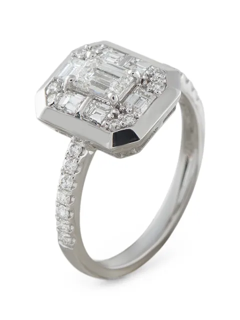 LB Exclusive multi-cut diamond ring
