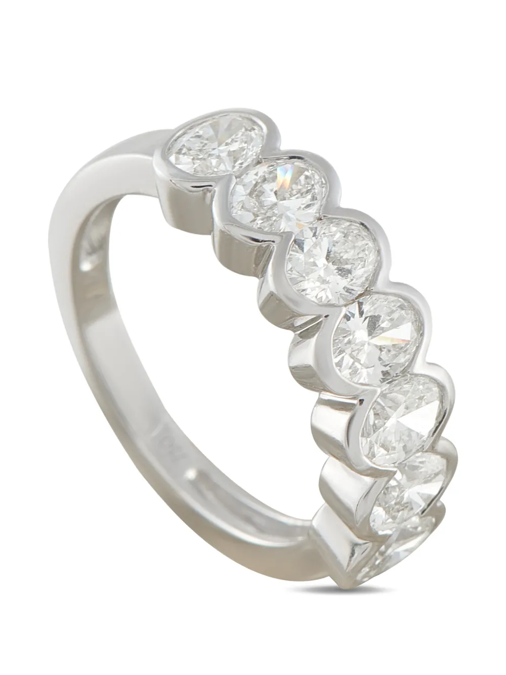 LB Exclusive 18K white gold diamond ring - Argento