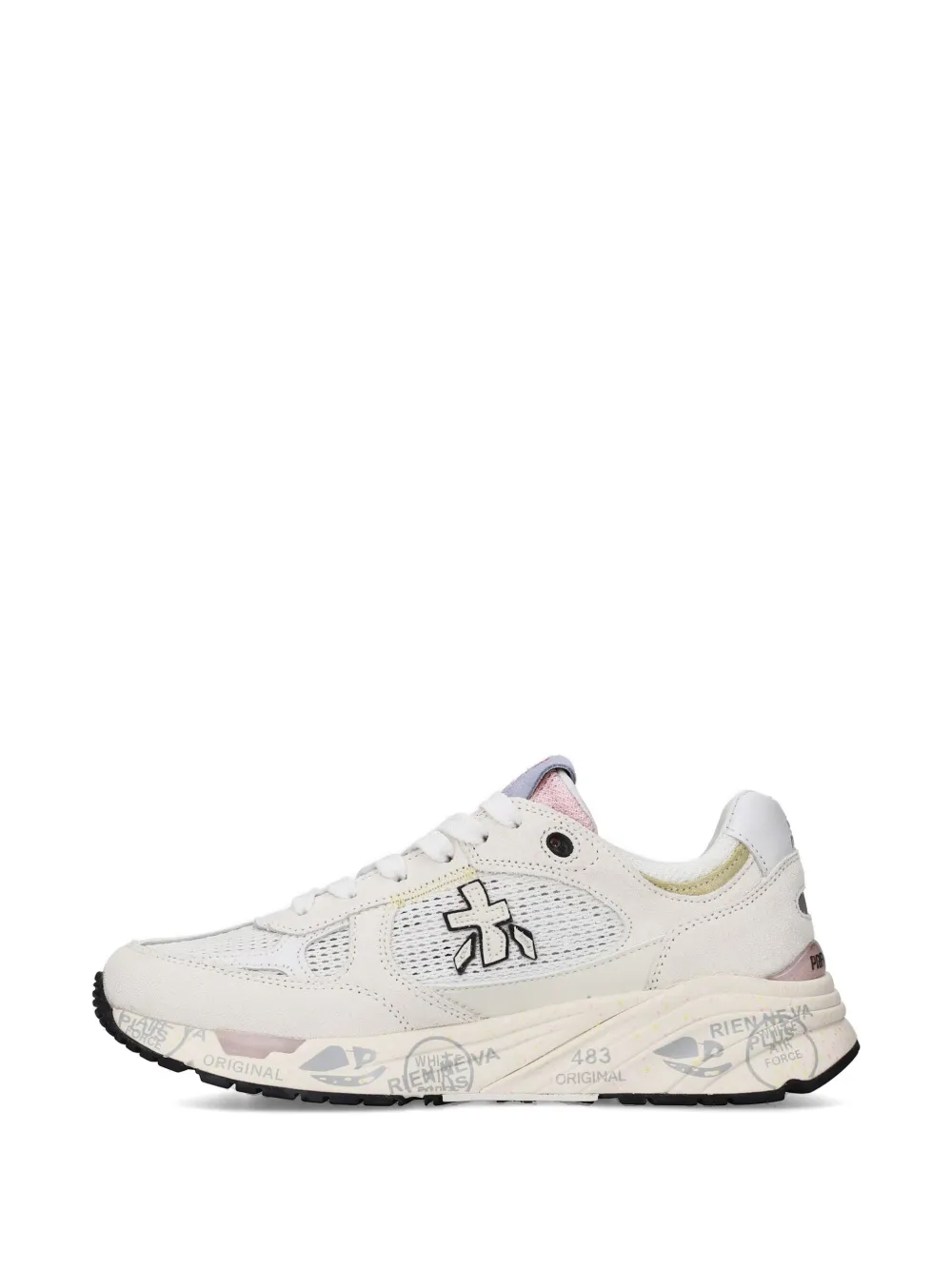 Premiata Mased 8206 sneakers met logopatch Wit