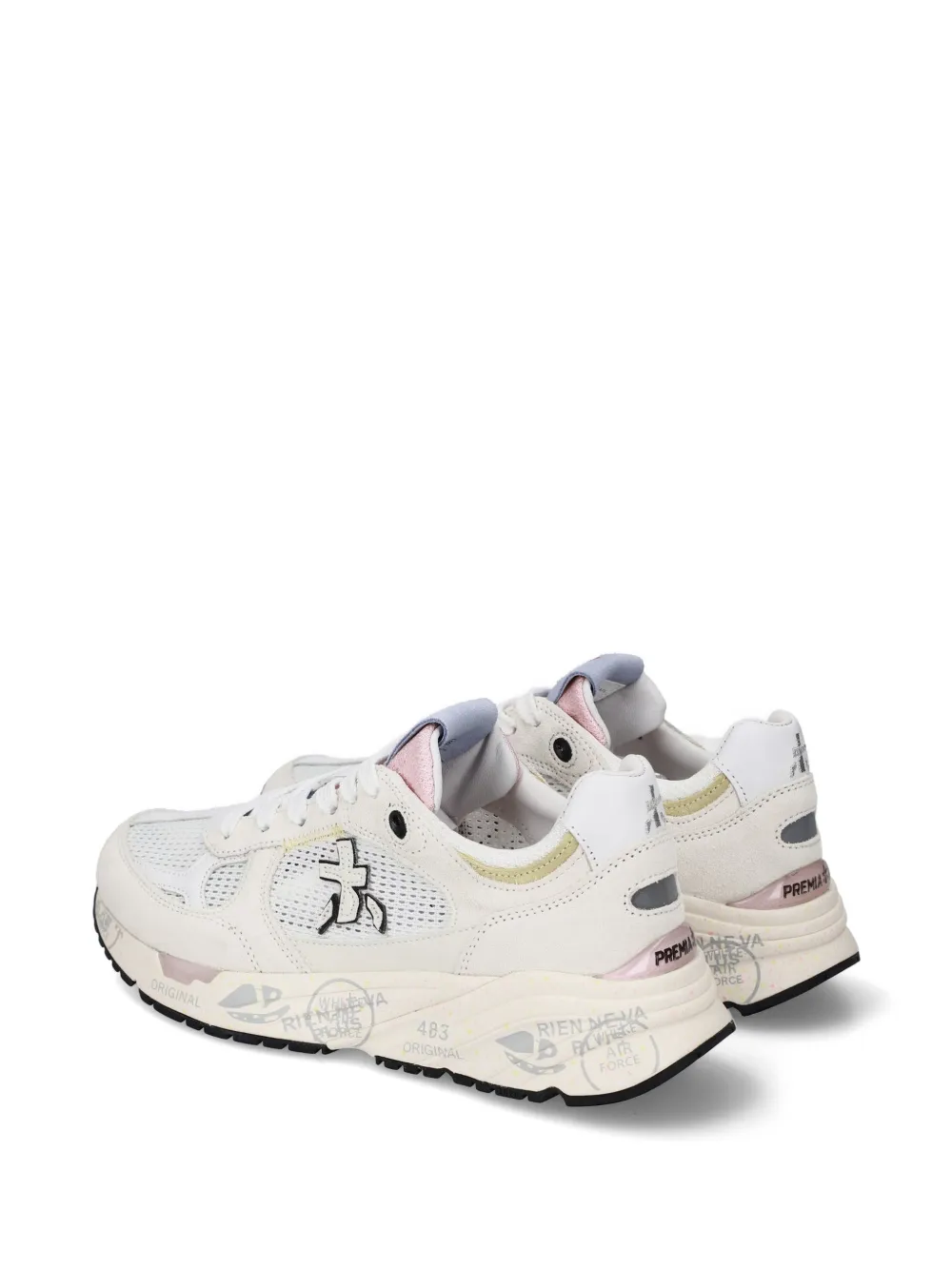 Premiata Mased 8206 sneakers met logopatch Wit
