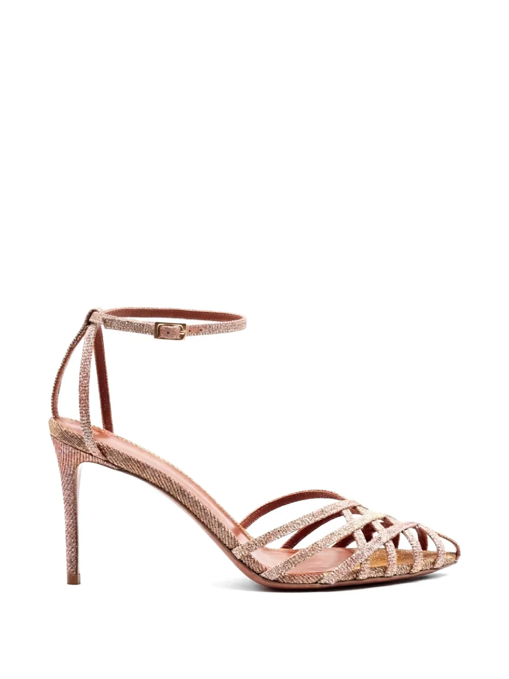 Castagna Miami sandalen met gekruiste bandjes Roze