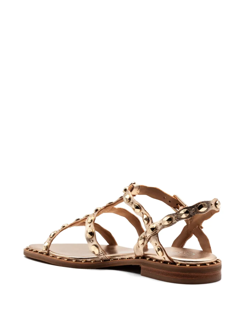 Ash Plus studded strap sandals Goud