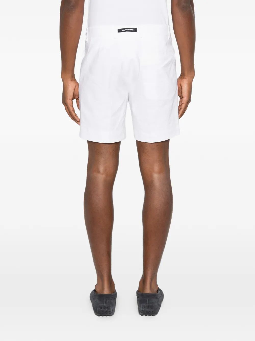 Karl Lagerfeld Geplooide shorts Wit