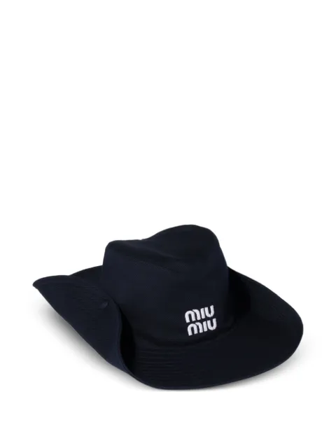 Miu Miu drill hat
