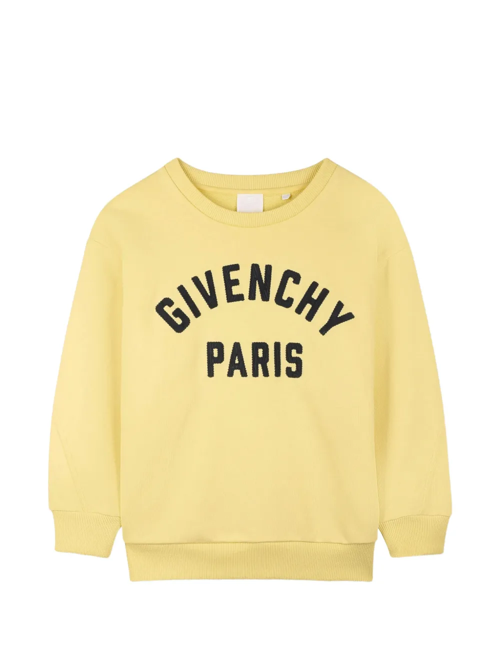 Givenchy Kids logo-appliqué sweatshirt - Yellow