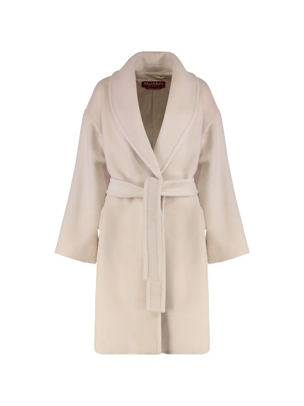 Max Mara Cloruro belted coat - Toni neutri